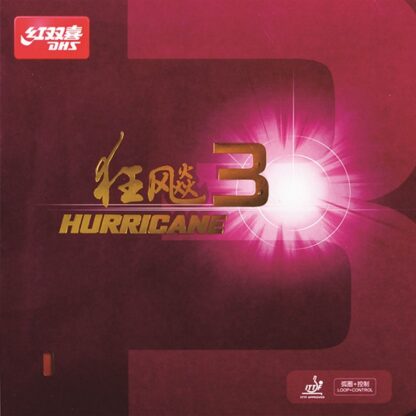DHS Rubber Hurricane 3 MID 39° rosso