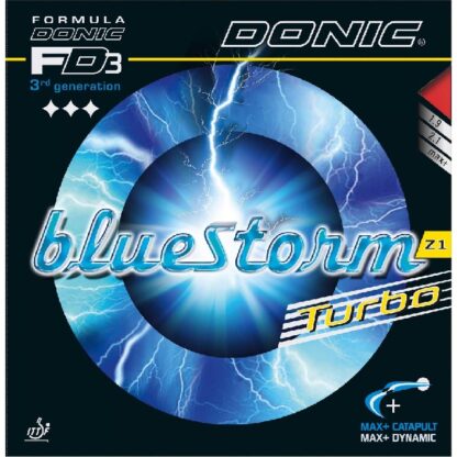 Donic Gomma Bluestorm Z1 Turbo rossa