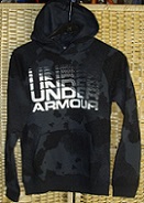 FELPA UNDER ARMOUR BAMBINO NERA