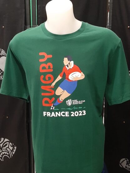 T-SHIRT VERDE MONDIALE 2023 MANICA CORTA