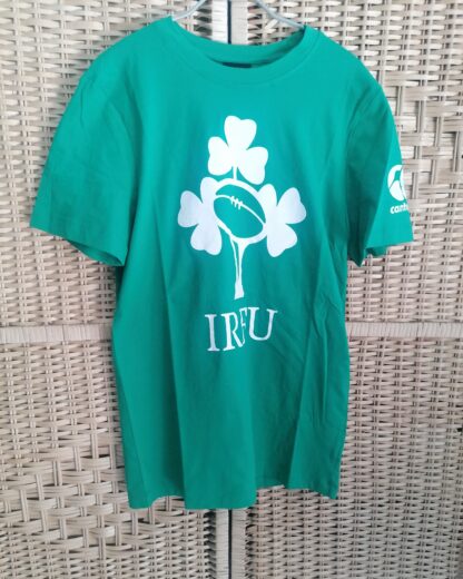 T-SHIRT IRLANDA BAMBINO VERDE LOGO GRANDE - immagine 2