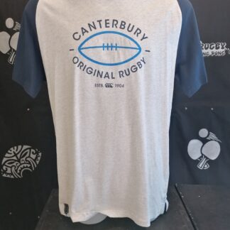 T-SHIRT CANTERBURY PALLA AZZURRA
