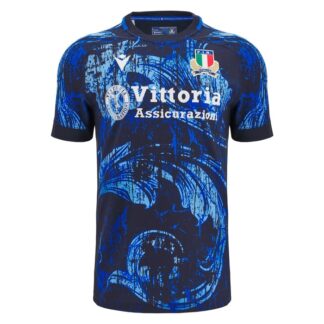 MAGLIA ITALIA training blu nera 2024-25 bambino