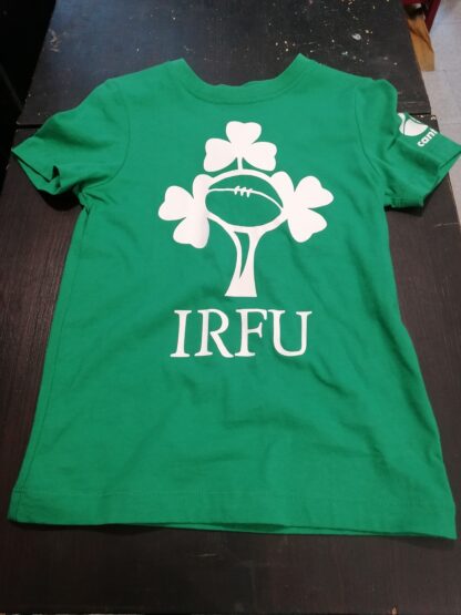 T-SHIRT IRLANDA BAMBINO VERDE LOGO GRANDE