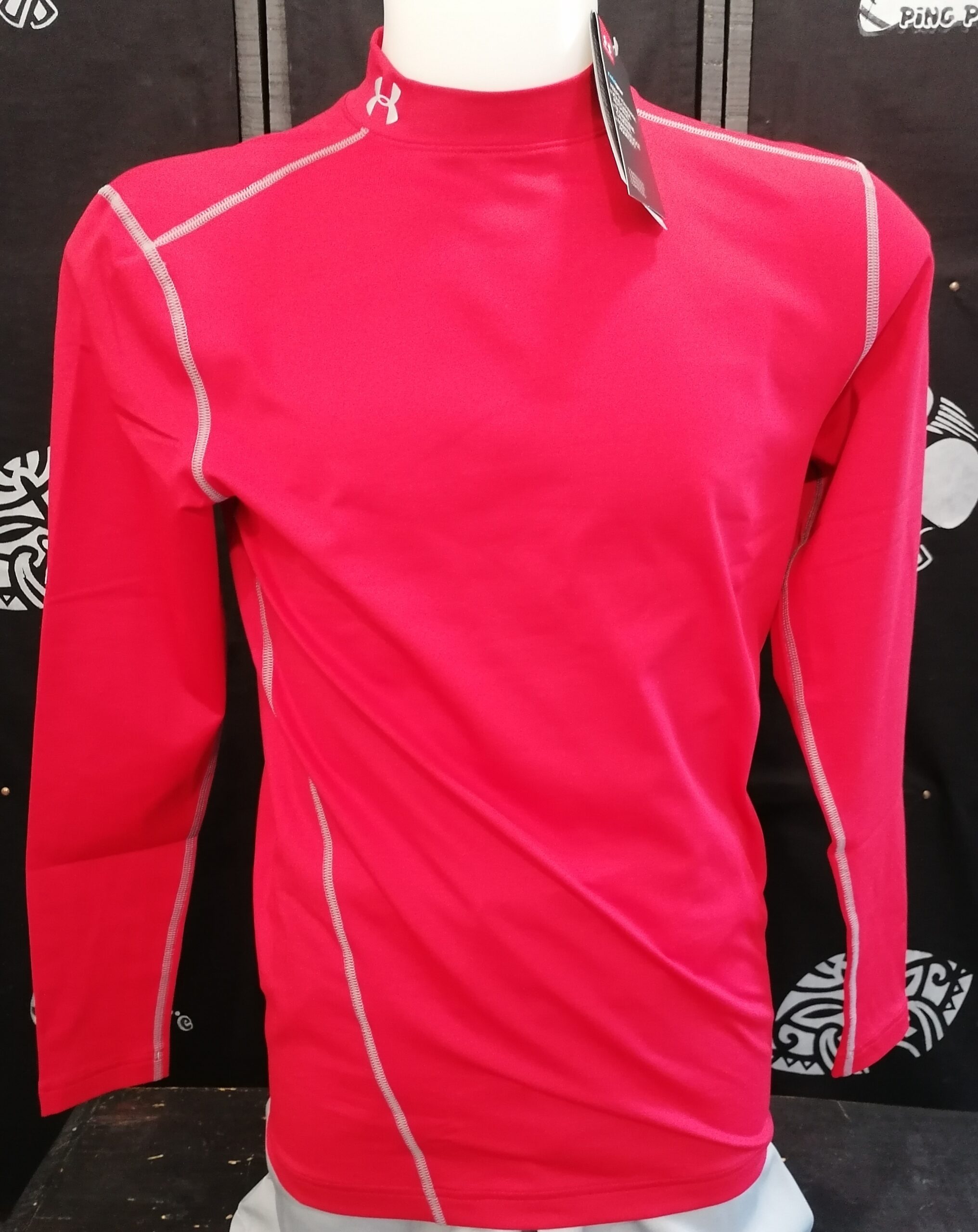 Felpa under armour rossa best sale