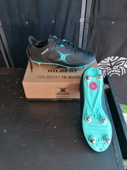 SIDE STEP X15 LO 6 TACCHETTI NERO/AQUA