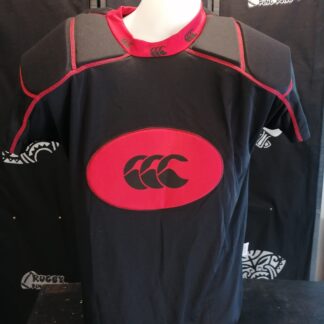 PROTEZIONE CANTERBURY NERO ROSSA CLUB VEST