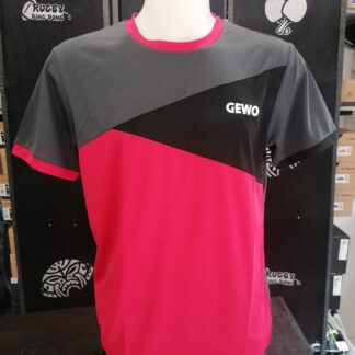 T-SHIRT GEWO ANZIO ROSSO GRIGIO NERO