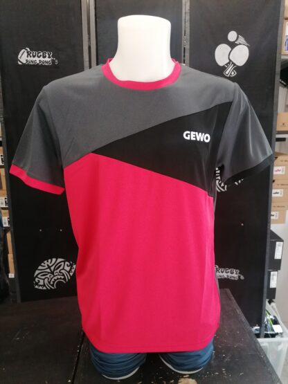 T-SHIRT GEWO ANZIO ROSSO GRIGIO NERO