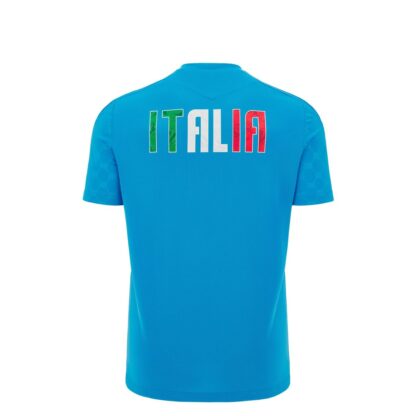 Italia tshirt tecnica azzurra bambino - immagine 2