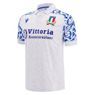 MAGLIA ITALIA away bianca replica 2024-25 bambino