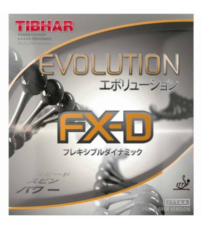 TIBHAR Rubber Evolution FX-D nero